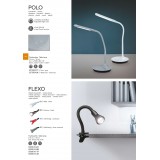 TRIO 5028010-47 | Flexo-TR Trio svjetiljke sa štipaljkama svjetiljka sa prekidačem na kablu fleksibilna 1x E14 srebrno, crno