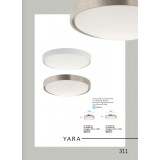 VIOKEF 4199601 | Yara Viokef stropne svjetiljke svjetiljka 1x LED 1530lm 3000K srebrno