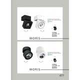 VIOKEF 4208301 | Moris-VI Viokef spot svjetiljka 1x LED 533lm 3000K crno