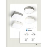 VIOKEF 4209401 | Donousa Viokef stropne svjetiljke svjetiljka 1x LED 1400lm 3000K IP65 bijelo