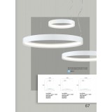 VIOKEF 4194100 | Verdi Viokef visilice svjetiljka 1x LED 6526lm 3000K bijelo