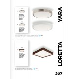 VIOKEF 4199701 | Yara Viokef stropne svjetiljke svjetiljka 1x LED 2125lm 3000K srebrno