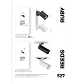VIOKEF 4185701 | Reeds Viokef ugradbena svjetiljka elementi koji se mogu okretati Ø62mm 1x GU10 crno