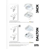 VIOKEF 4116100 | Dalton-VI Viokef ugradbena svjetiljka može se bojati 120x120mm 1x MR16 / GU5.3 / GU10 bijelo