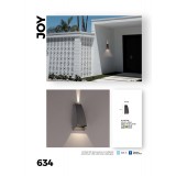 VIOKEF 4211100 | Jazz-VI Viokef zidna svjetiljka 1x LED 565lm 3000K IP54 bijelo